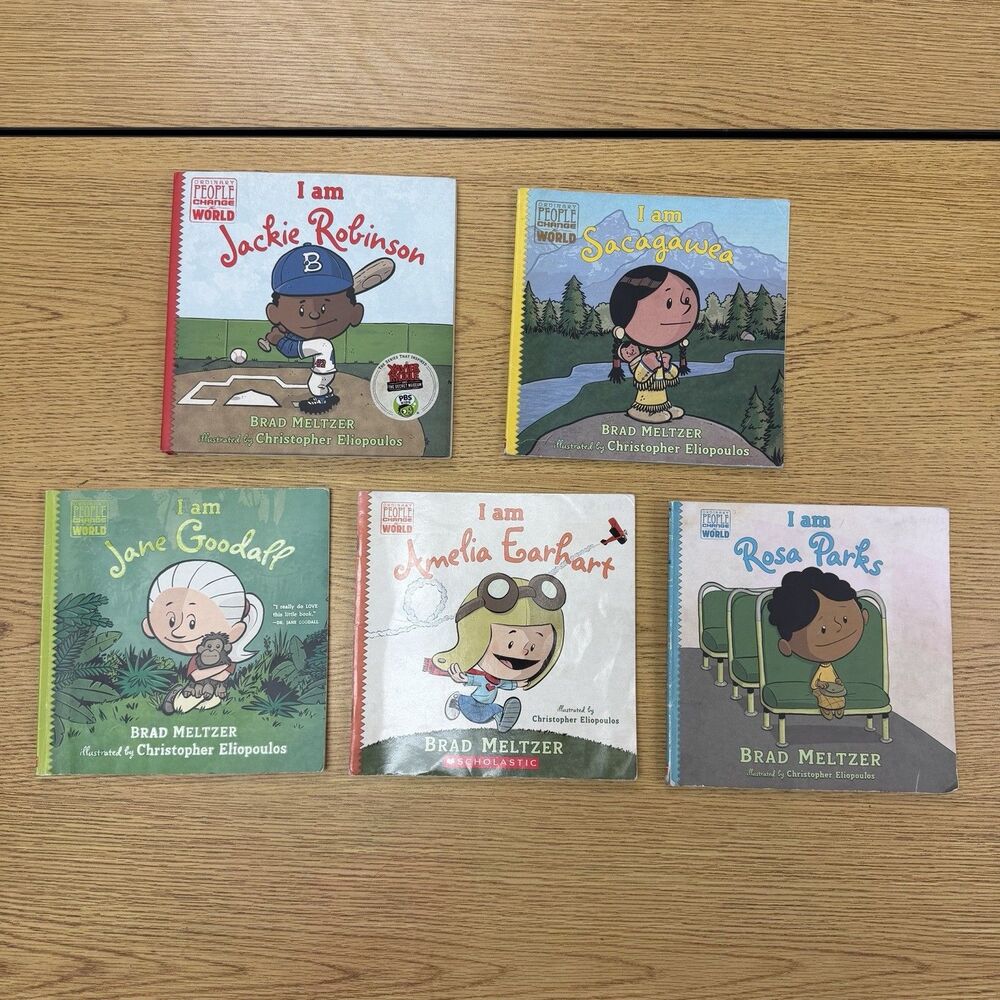 Ordinary‎ People Change the World Set Of Books Biography For Kids